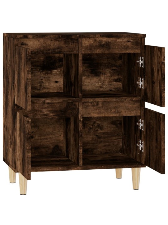 Příborník kouřový dub 60 x 35 x 70 cm kompozitní dřevo