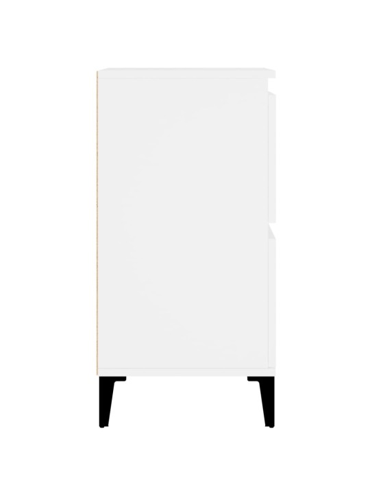 Příborník bílý 60 x 35 x 70 cm kompozitní dřevo