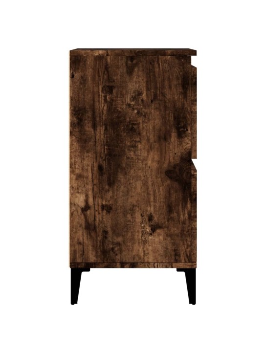 Příborník kouřový dub 60 x 35 x 70 cm kompozitní dřevo