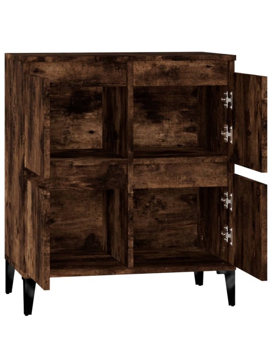 Příborník kouřový dub 60 x 35 x 70 cm kompozitní dřevo