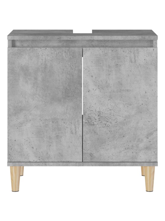 Skříňka pod umyvadlo betonově šedá 58x33x60 cm kompozitní dřevo