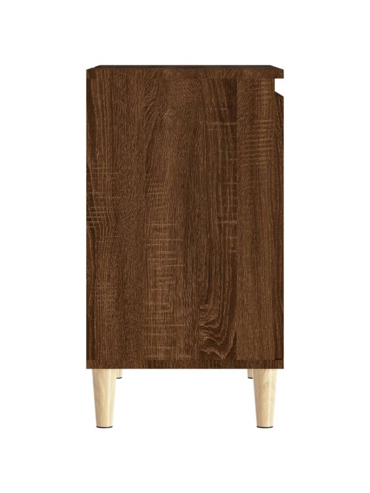 Skříňka pod umyvadlo hnědý dub 58 x 33 x 60 cm kompozitní dřevo