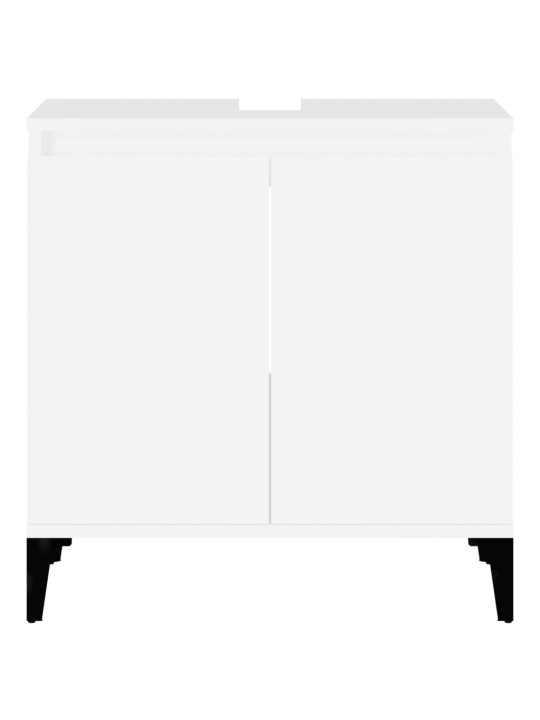 Skříňka pod umyvadlo bílá 58 x 33 x 60 cm kompozitní dřevo