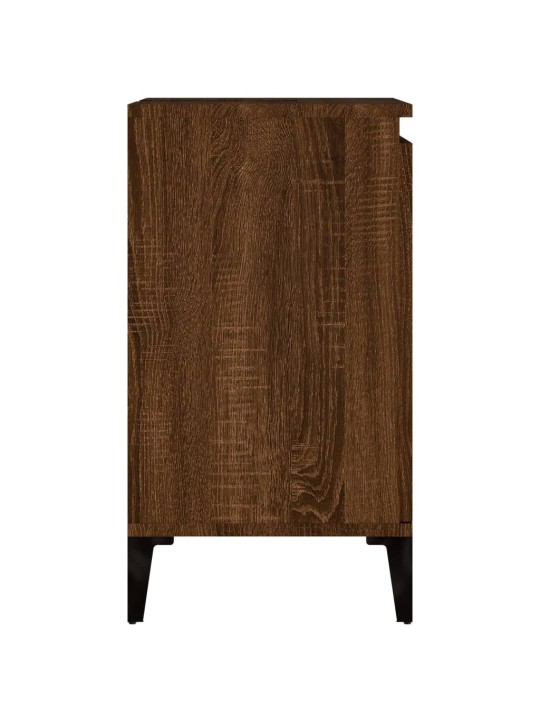 Skříňka pod umyvadlo hnědý dub 58 x 33 x 60 cm kompozitní dřevo
