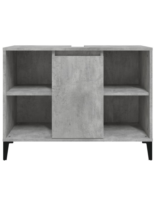 Skříňka pod umyvadlo betonově šedá 80x33x60 cm kompozitní dřevo