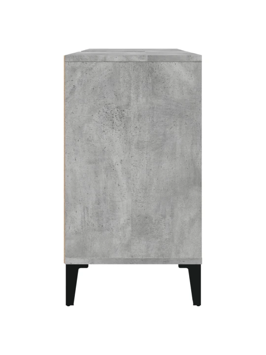 Skříňka pod umyvadlo betonově šedá 80x33x60 cm kompozitní dřevo