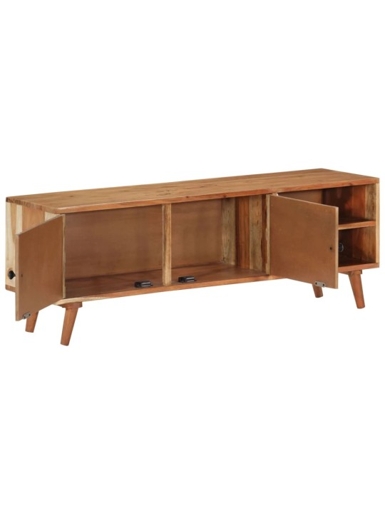 Tv skříňka 112 x 30 x 40 cm masivní akáciové dřevo