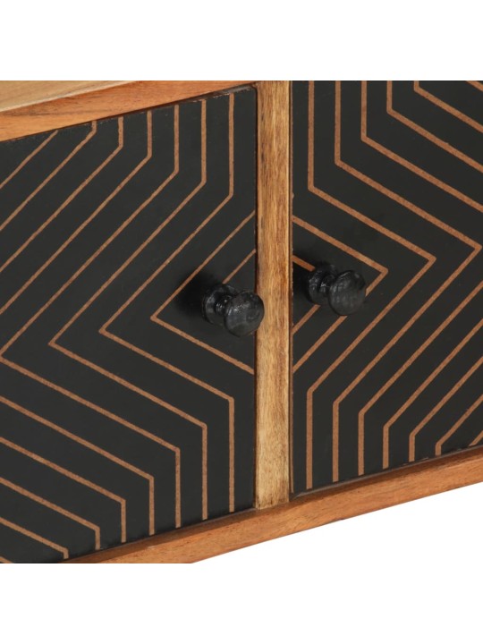 Tv skříňka 112 x 30 x 40 cm masivní akáciové dřevo
