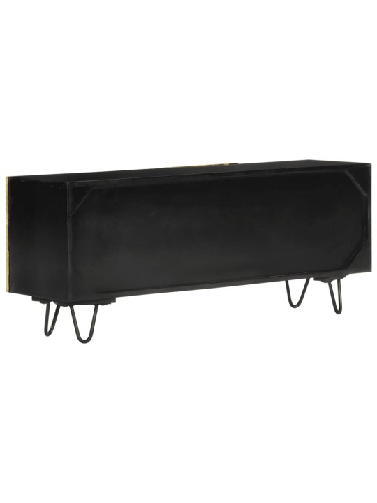 TV skříňka 110 x 30 x 45 cm masivní mangovníkové dřevo