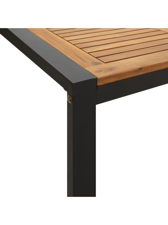 Zahradní stůl s nohami ve tvaru u 200x90x75 cm masivní akácie