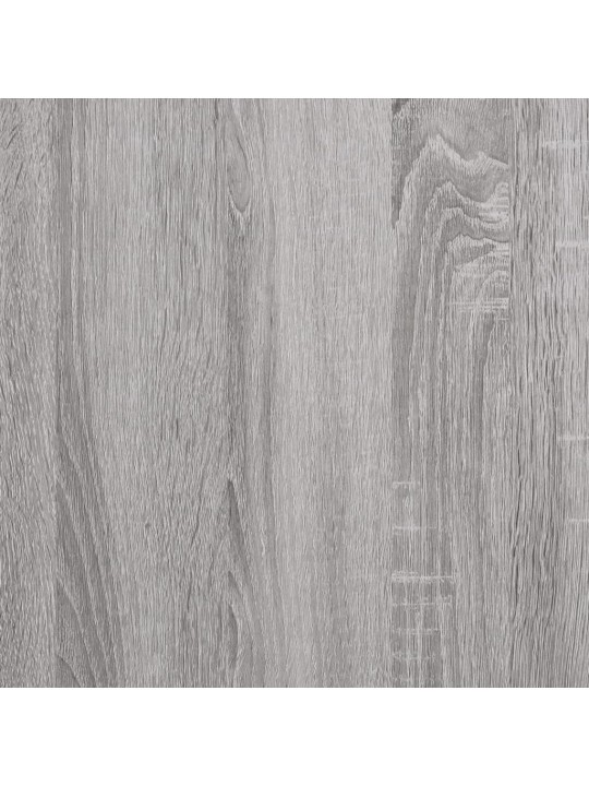Psací stůl šedý sonoma 100x50x75 cm kompozitní dřevo a železo