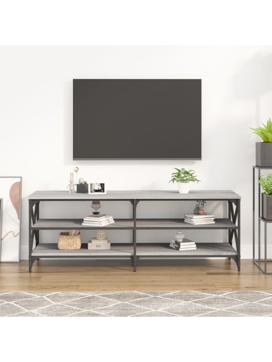 TV skříňka šedá sonoma 140 x 40 x 50 cm kompozitní dřevo