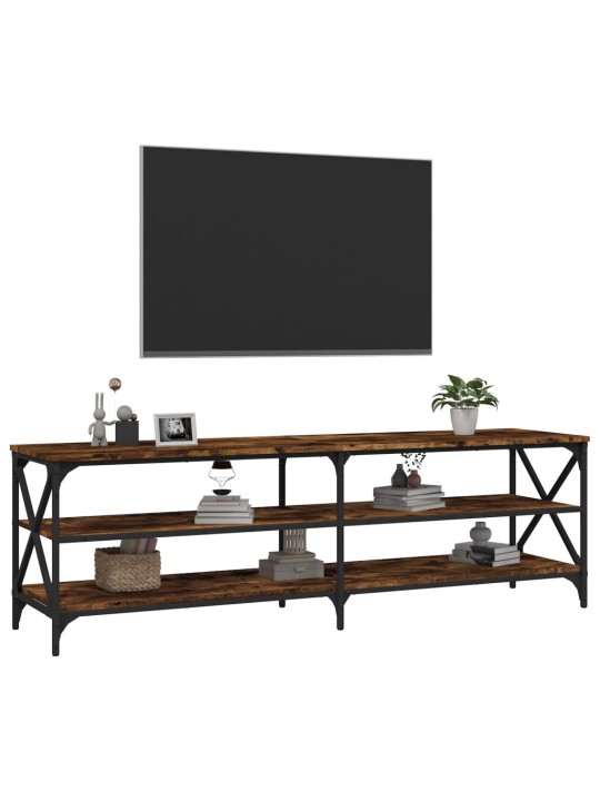 TV skříňka kouřový dub 160 x 40 x 50 cm kompozitní dřevo