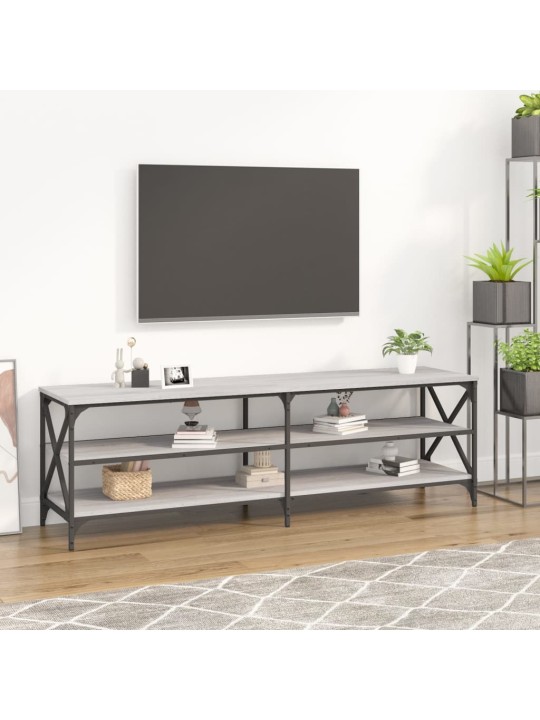 TV skříňka šedá sonoma 160 x 40 x 50 cm kompozitní dřevo