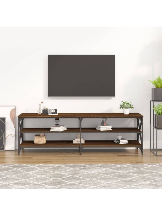 TV skříňka hnědý dub 160 x 40 x 50 cm kompozitní dřevo
