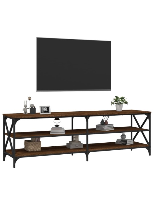 TV skříňka hnědý dub 160 x 40 x 50 cm kompozitní dřevo