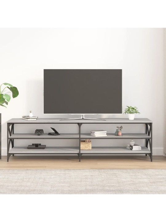 TV skříňka šedá sonoma 180 x 40 x 50 cm kompozitní dřevo
