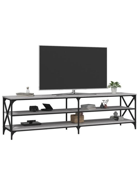 TV skříňka šedá sonoma 180 x 40 x 50 cm kompozitní dřevo
