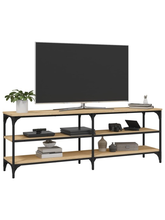 TV skříňka dub sonoma 140 x 30 x 50 cm kompozitní dřevo