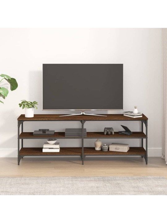 TV skříňka hnědý dub 140 x 30 x 50 cm kompozitní dřevo