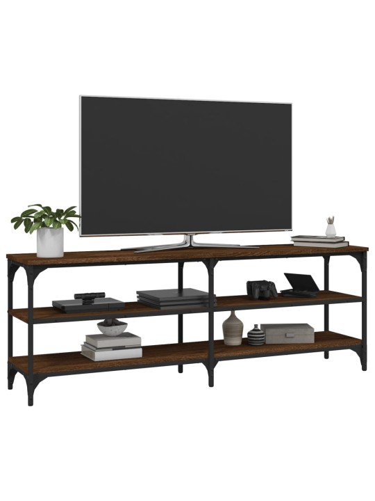 TV skříňka hnědý dub 140 x 30 x 50 cm kompozitní dřevo