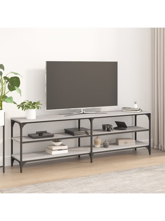TV skříňka šedá sonoma 160 x 30 x 50 cm kompozitní dřevo