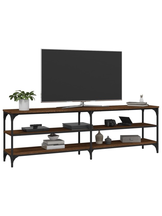 TV skříňka hnědý dub 160 x 30 x 50 cm kompozitní dřevo