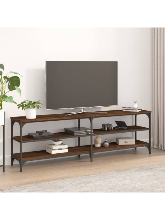 TV skříňka hnědý dub 160 x 30 x 50 cm kompozitní dřevo