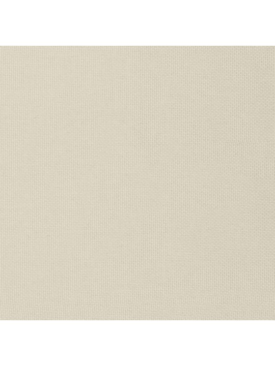 Relaxační židle krémová textil