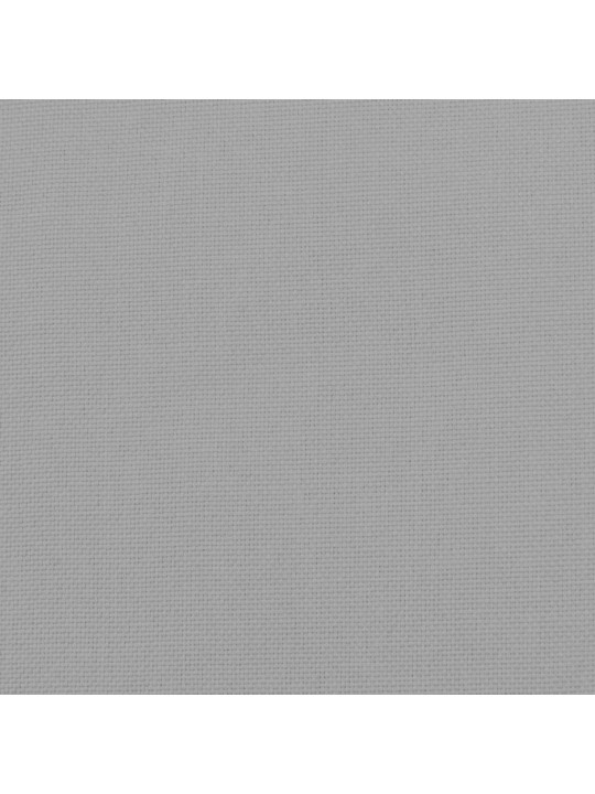 Relaxační židle světle šedá textil