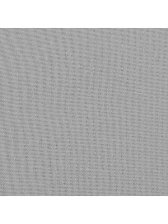 Houpací křeslo světle šedé textil