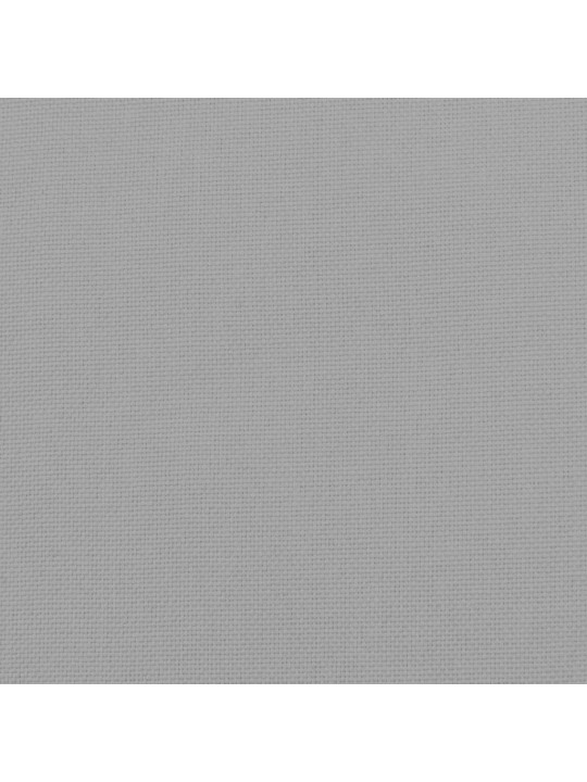 Houpací křeslo světle šedé textil