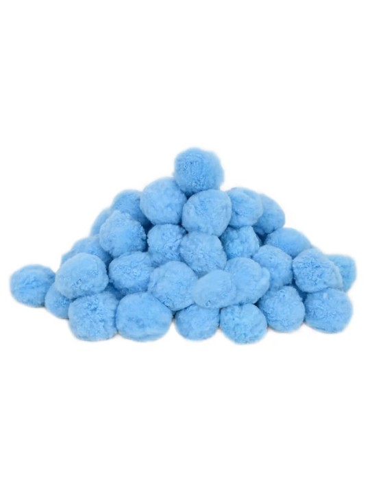 Filtrační kuličky do bazénu modré 1 400 g polyethylen