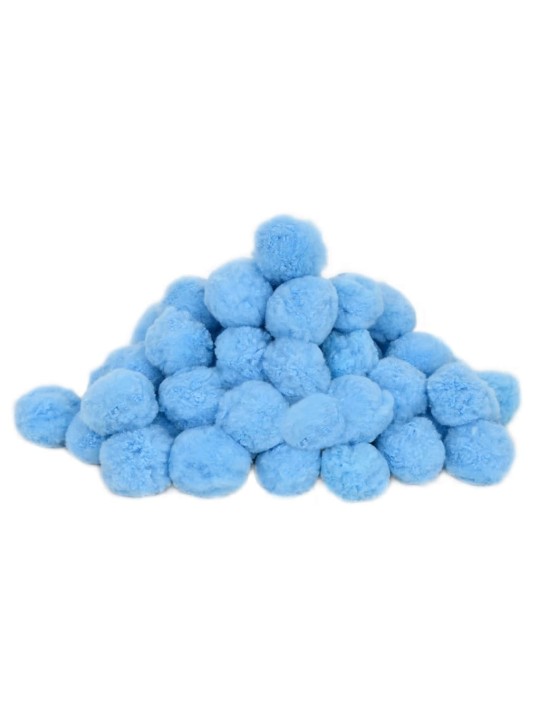 Filtrační kuličky do bazénu modré 2 100 g polyethylen