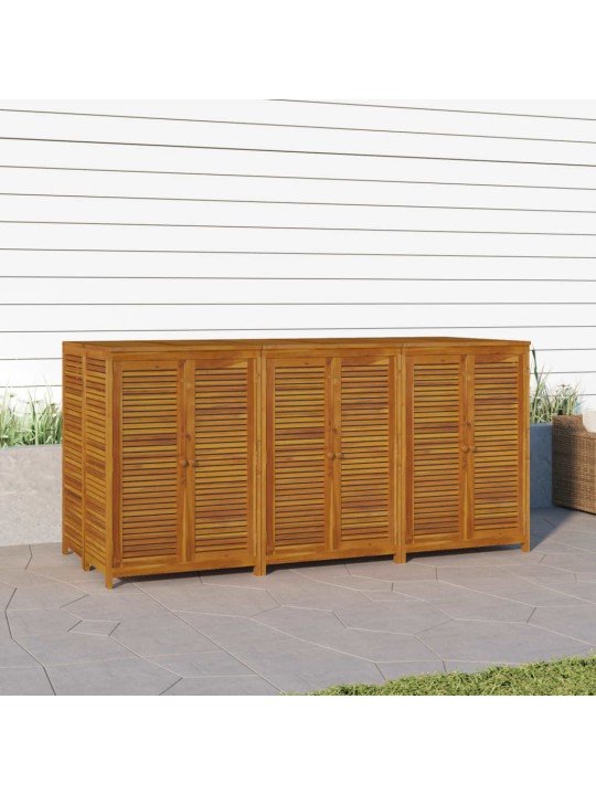 Zahradní úložný box 210 x 87 x 104 cm masivní akáciové dřevo