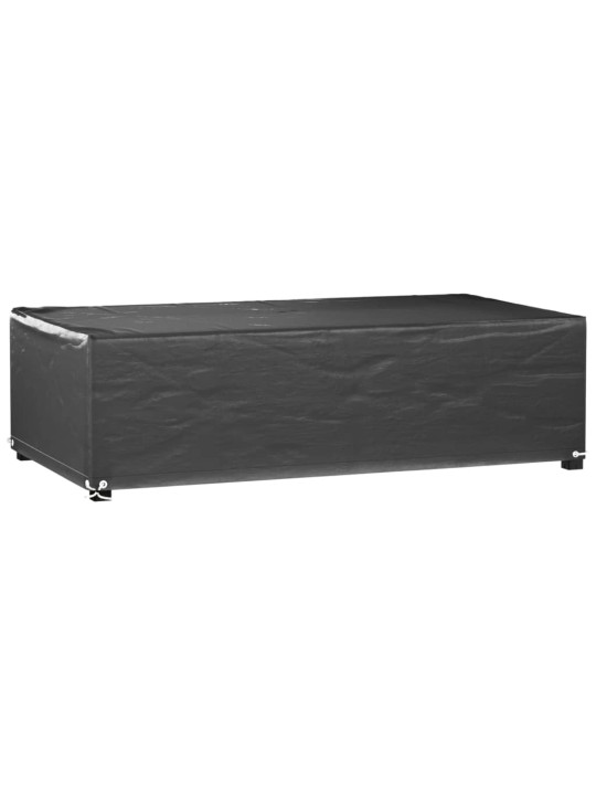 Plachty na zahradní nábytek 2 ks s 8 očky 125x70x35 cm obdélník