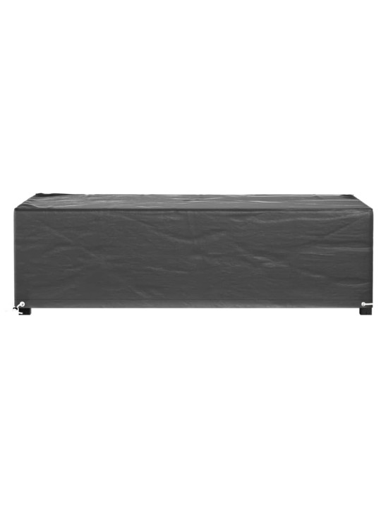 Plachty na zahradní nábytek 2 ks s 8 očky 125x70x35 cm obdélník