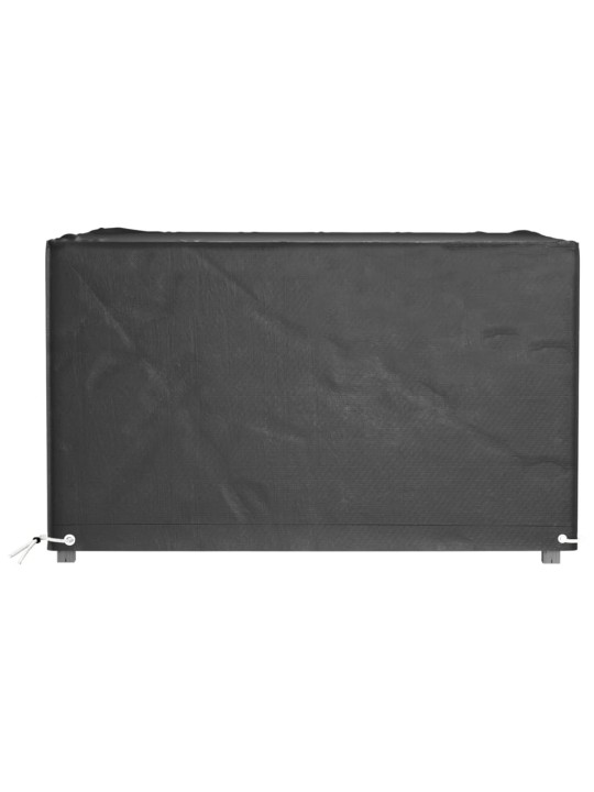 Plachty na zahradní nábytek 2 ks s 8 očky 125x125x75 cm čtverec