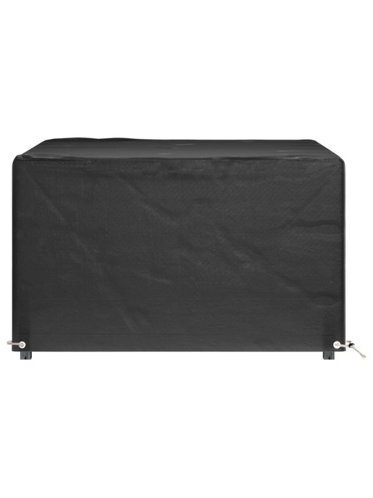 Plachty na zahradní nábytek 2 ks s 8 očky 125x125x75 cm čtverec