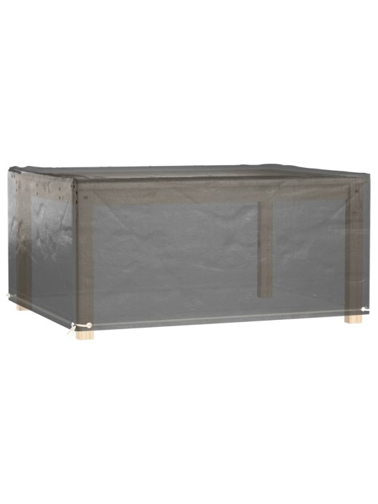 Plachty na zahradní nábytek 2 ks s 8 očky 160x120x75cm obdélník