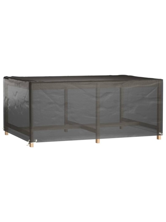 Plachty na zahradní nábytek 2 ks s 8 očky 180x122x75cm obdélník