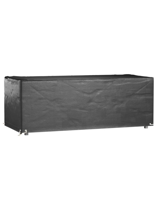Plachty na zahradní nábytek 2 ks s 8 očky 192x82x65 cm obdélník