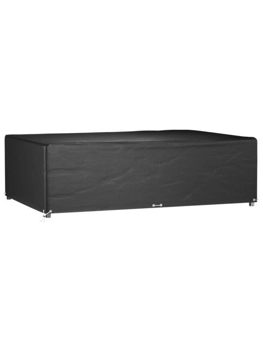 Plachty na zahradní nábytek 2 ks 12 oček 227x152x65 cm obdélník