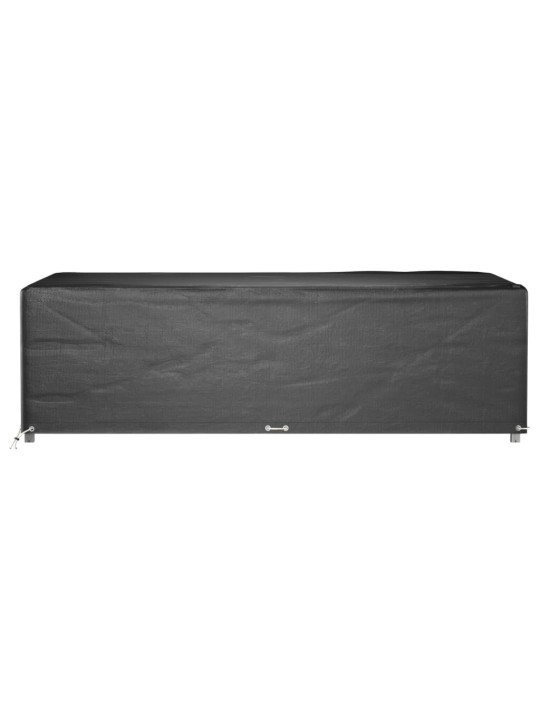 Plachty na zahradní nábytek 2 ks 12 oček 227x152x65 cm obdélník
