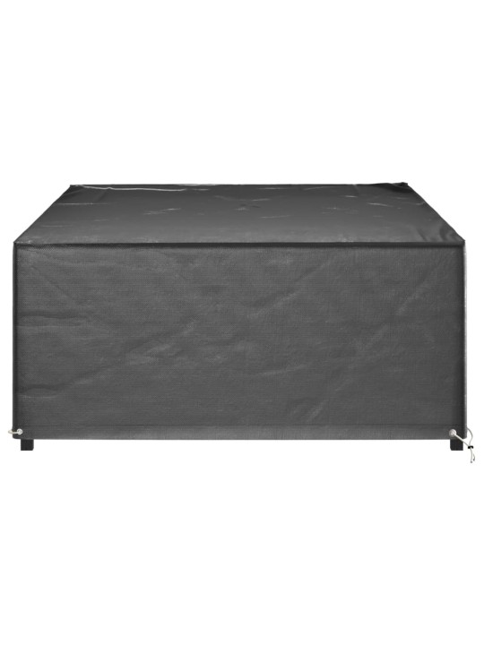 Plachty na zahradní nábytek 2 ks 12 oček 227x152x65 cm obdélník