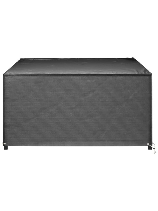 Plachty na zahradní nábytek 2 ks 12 oček 240x180x80 cm obdélník