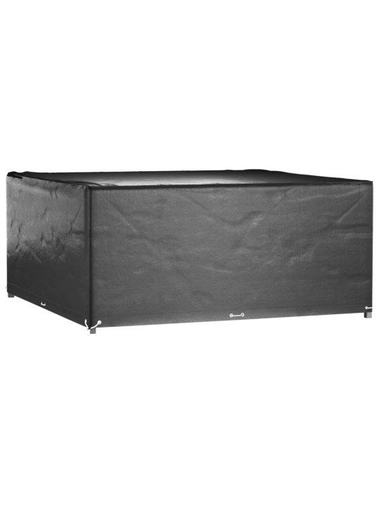 Plachty na zahradní nábytek 2 ks 16 oček 250x250x90 cm čtverec