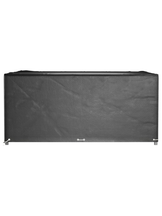 Plachty na zahradní nábytek 2 ks 16 oček 250x250x90 cm čtverec