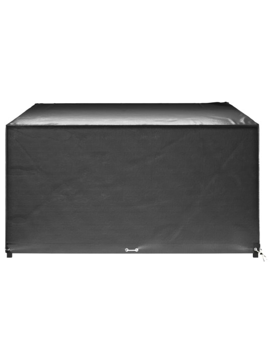 Plachty na zahradní nábytek 2 ks 16 oček 300x250x90 cm obdélník