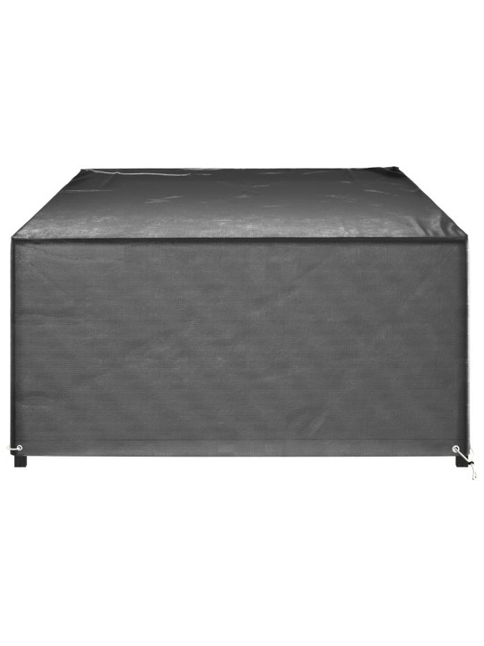 Plachty na zahradní nábytek 2 ks 12 oček 315x160x75 cm obdélník